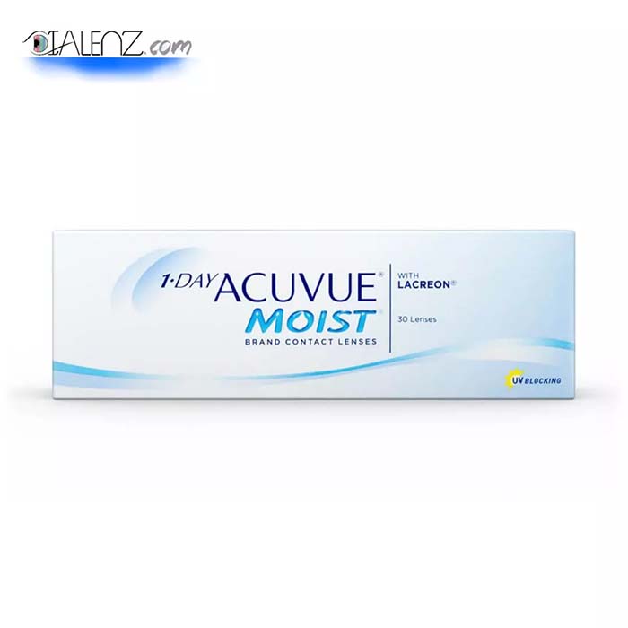 فروش و مشخصات لنز طبی روزانه اکیوویو جانسون (Acuvue Moist)